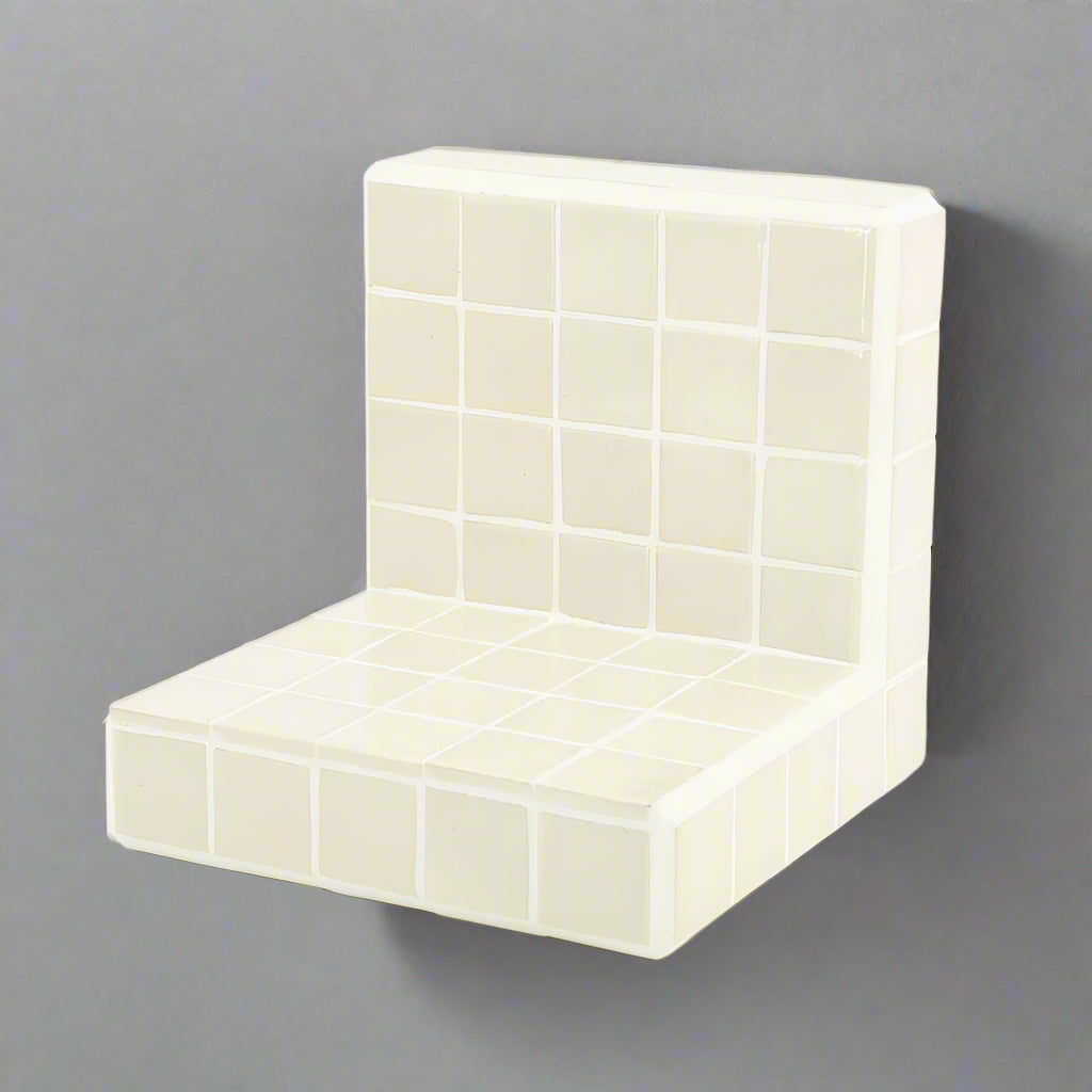 Wand decoratie Evi | Beige Aardewerk