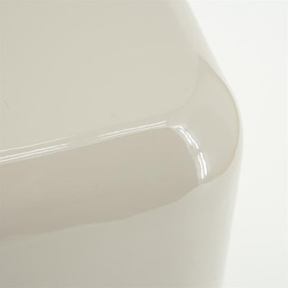 Poef Dixon | Taupe Metaal