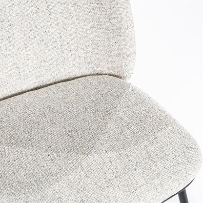 Eetkamerstoel Clypso | Beige Polyester