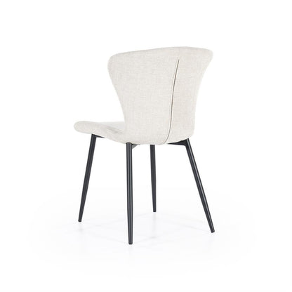 Eetkamerstoel Spinner | Beige Polyester