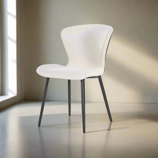 Eetkamerstoel Spinner | Beige Polyester