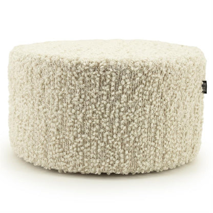 Poef Vista | Wit Polyester