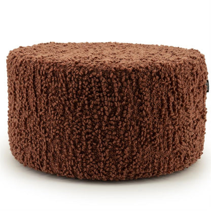 Poef Vista | Bruin Polyester
