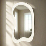 Spiegel Evol | Beige Glas