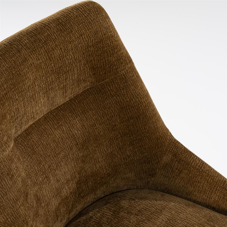 Eetkamerstoel Bliss | Geel Stof