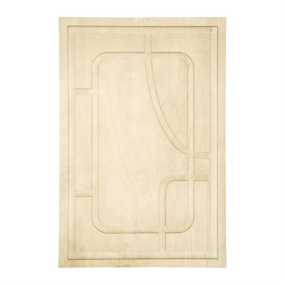 Wand decoratie Sylvia | Naturel Mangohout