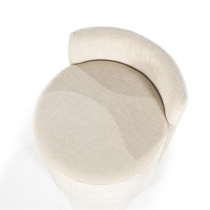 Poef Marque | Beige Stof