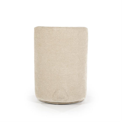 Poef Marque | Taupe Stof