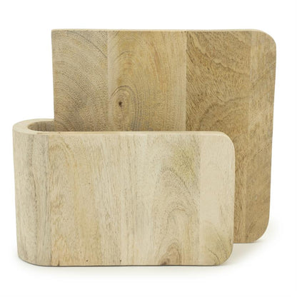 Wand decoratie Isis | Naturel Mangohout