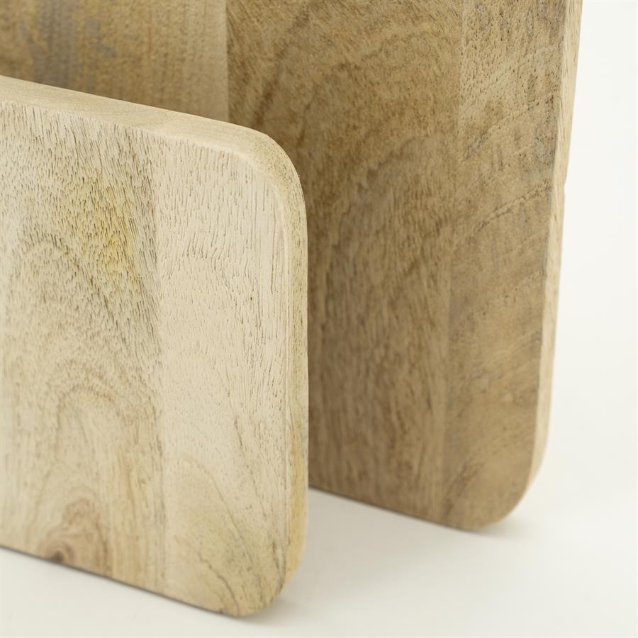 Wand decoratie Isis | Naturel Mangohout