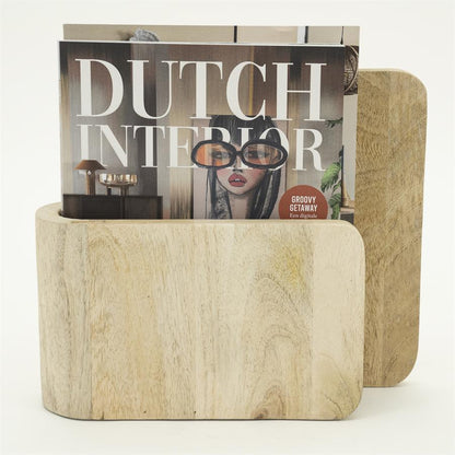 Wand decoratie Isis | Naturel Mangohout