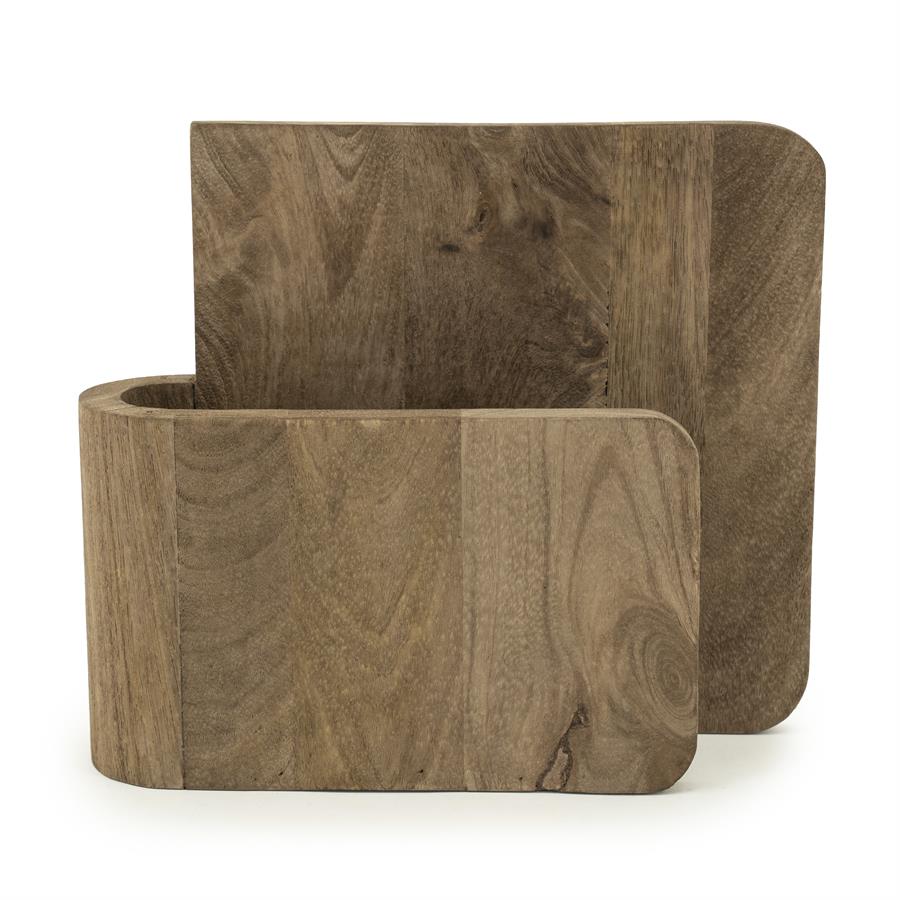 Wand decoratie Isis | Bruin Mangohout