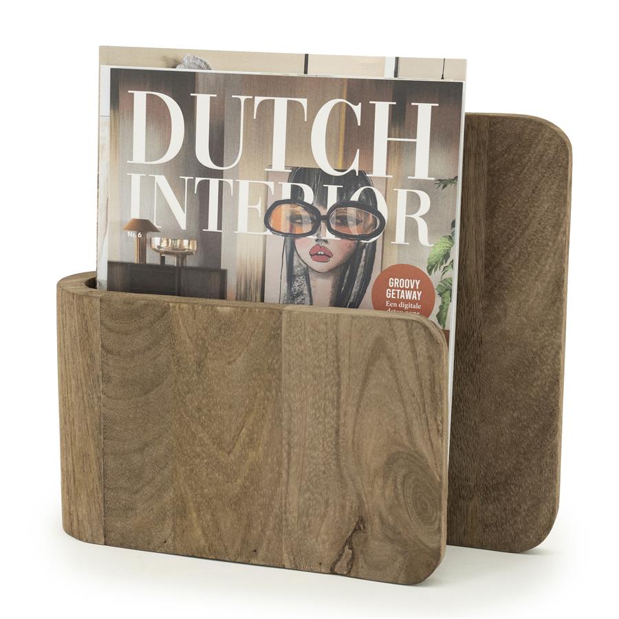 Wand decoratie Isis | Bruin Mangohout