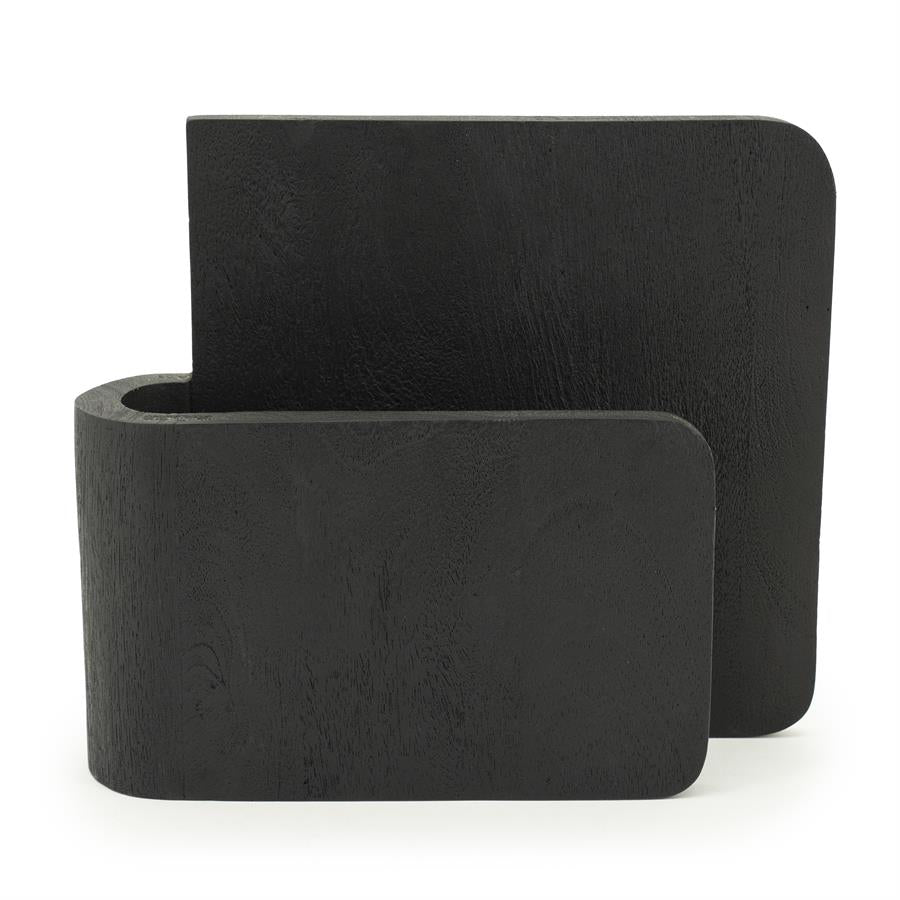 Wand decoratie Isis | Zwart Mangohout