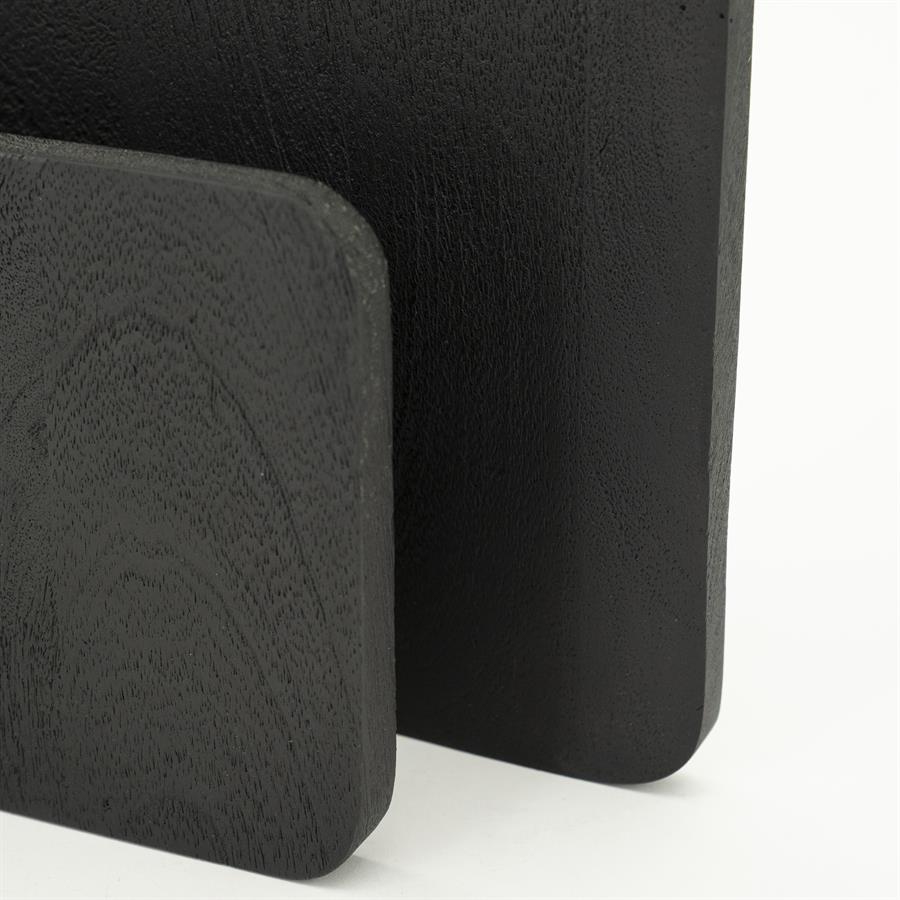 Wand decoratie Isis | Zwart Mangohout