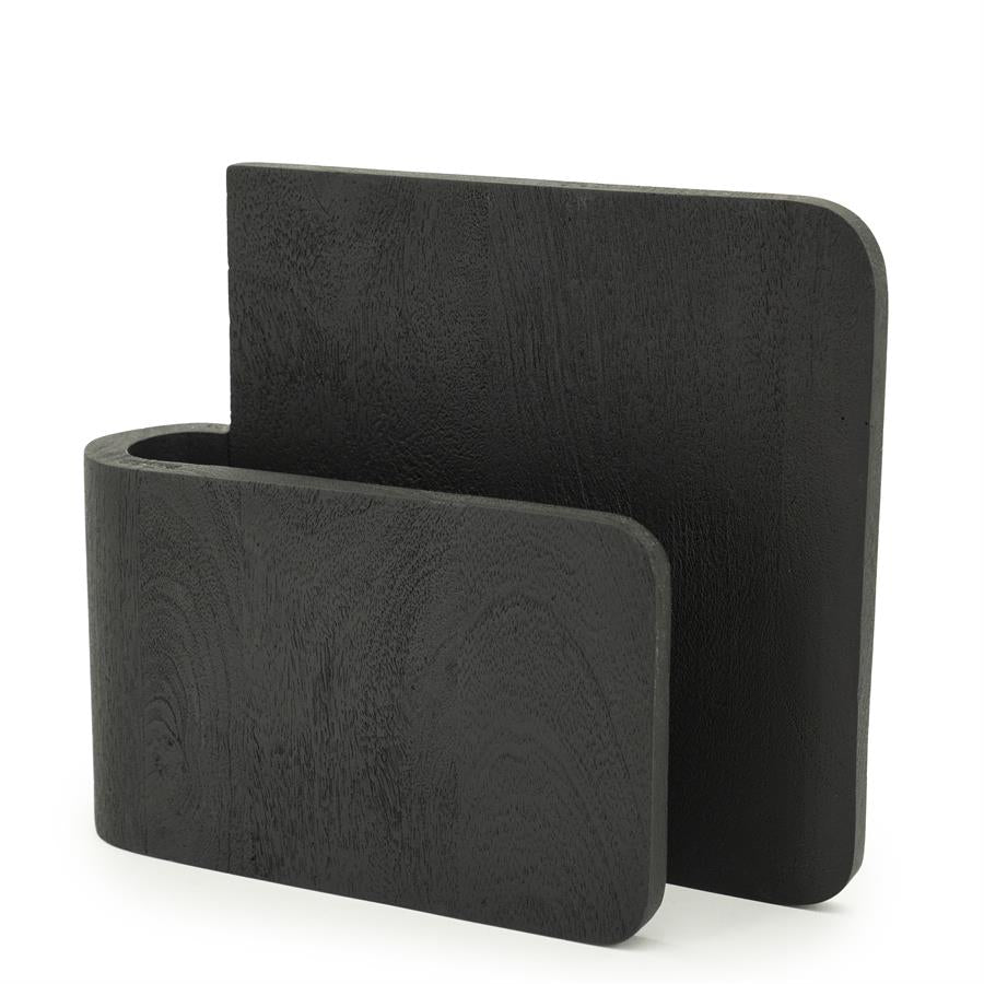 Wand decoratie Isis | Zwart Mangohout