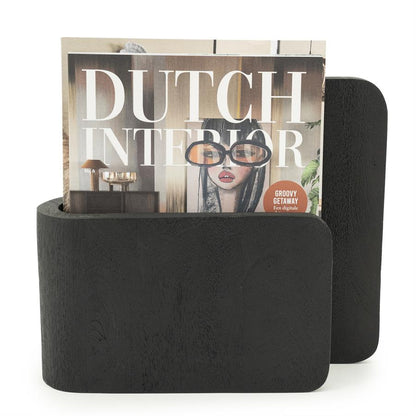 Wand decoratie Isis | Zwart Mangohout