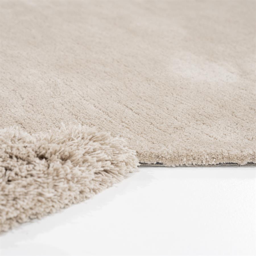 Vloerkleed Praia | Beige Polyester