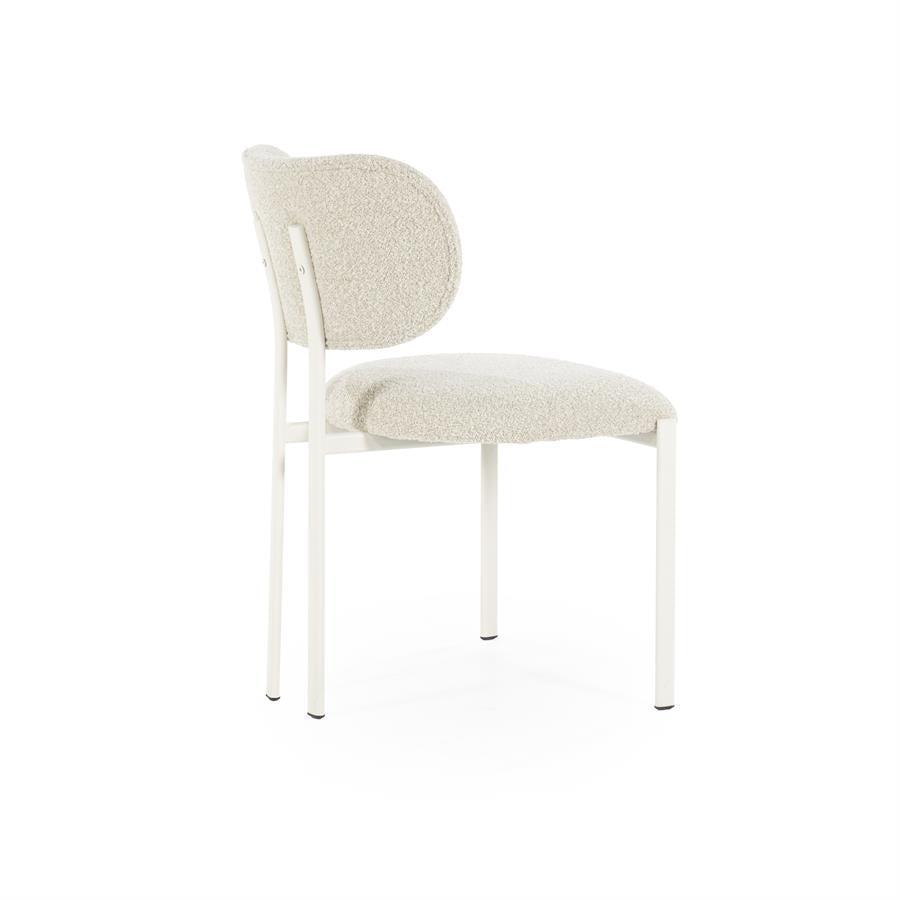 Eetkamerstoel Daybreak | Taupe Stof