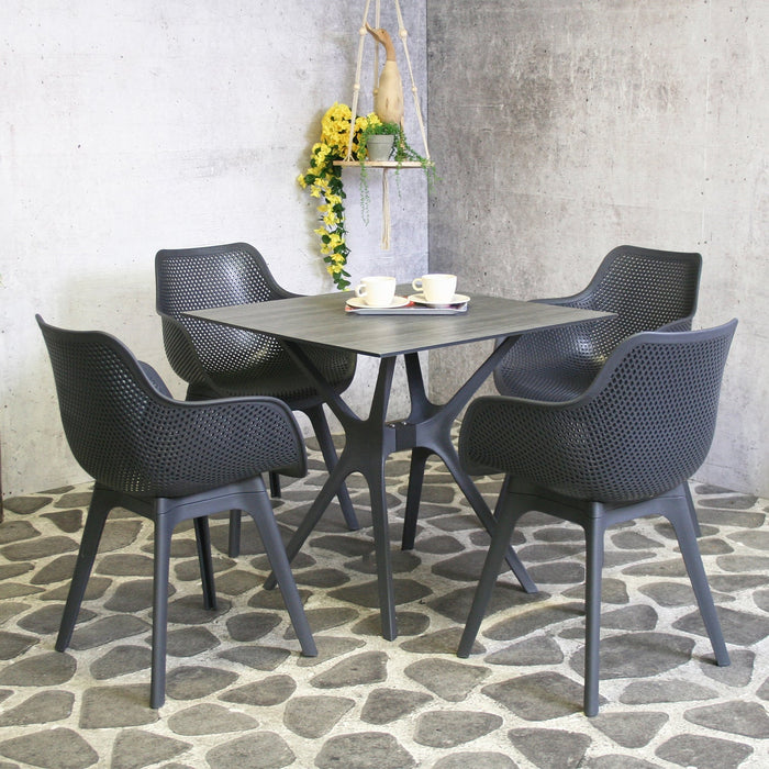 Tuinstoel Jasper | Antraciet