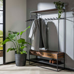 Kapstok Blend | Zwart Hardhout