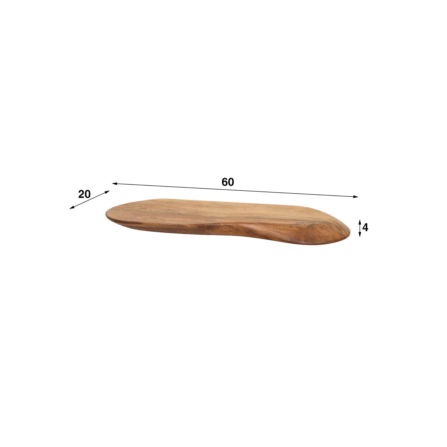 Wandplank Organic 90cm