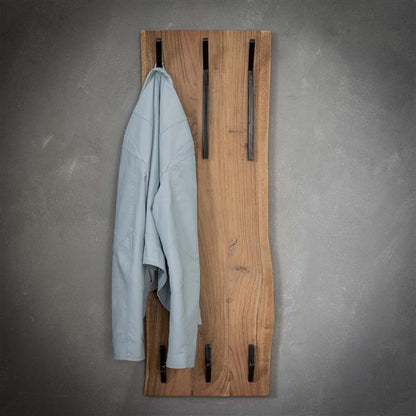 Kapstok Edge Hoog | Naturel Massief Acacia