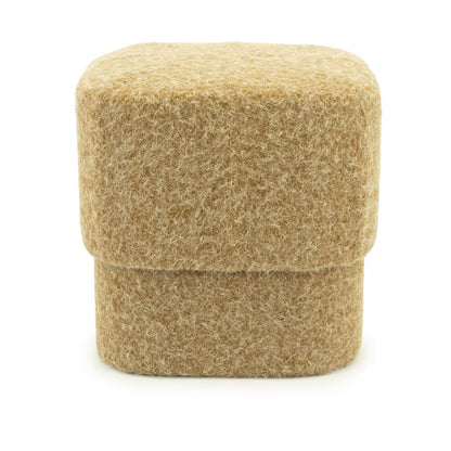 Poef Kelso | Geel Polyester