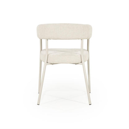 Eetkamerstoel Yovi | Beige Stof