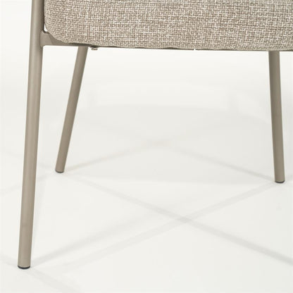 Eetkamerstoel Yovi | Taupe Stof