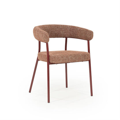 Eetkamerstoel Yovi | Rood Stof