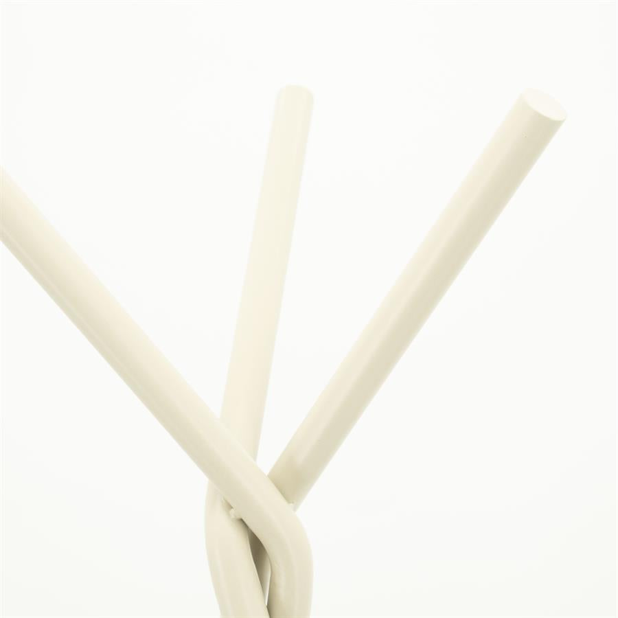 Kapstok Matto beige ijzer, detail van het materiaal