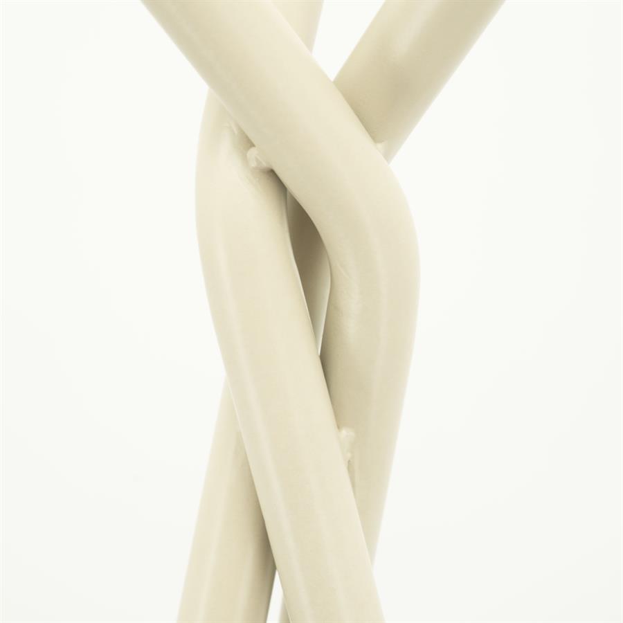 Kapstok Matto beige ijzer, detail van het materiaal