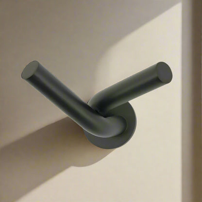 Wand decoratie Cronos | Zwart Metaal