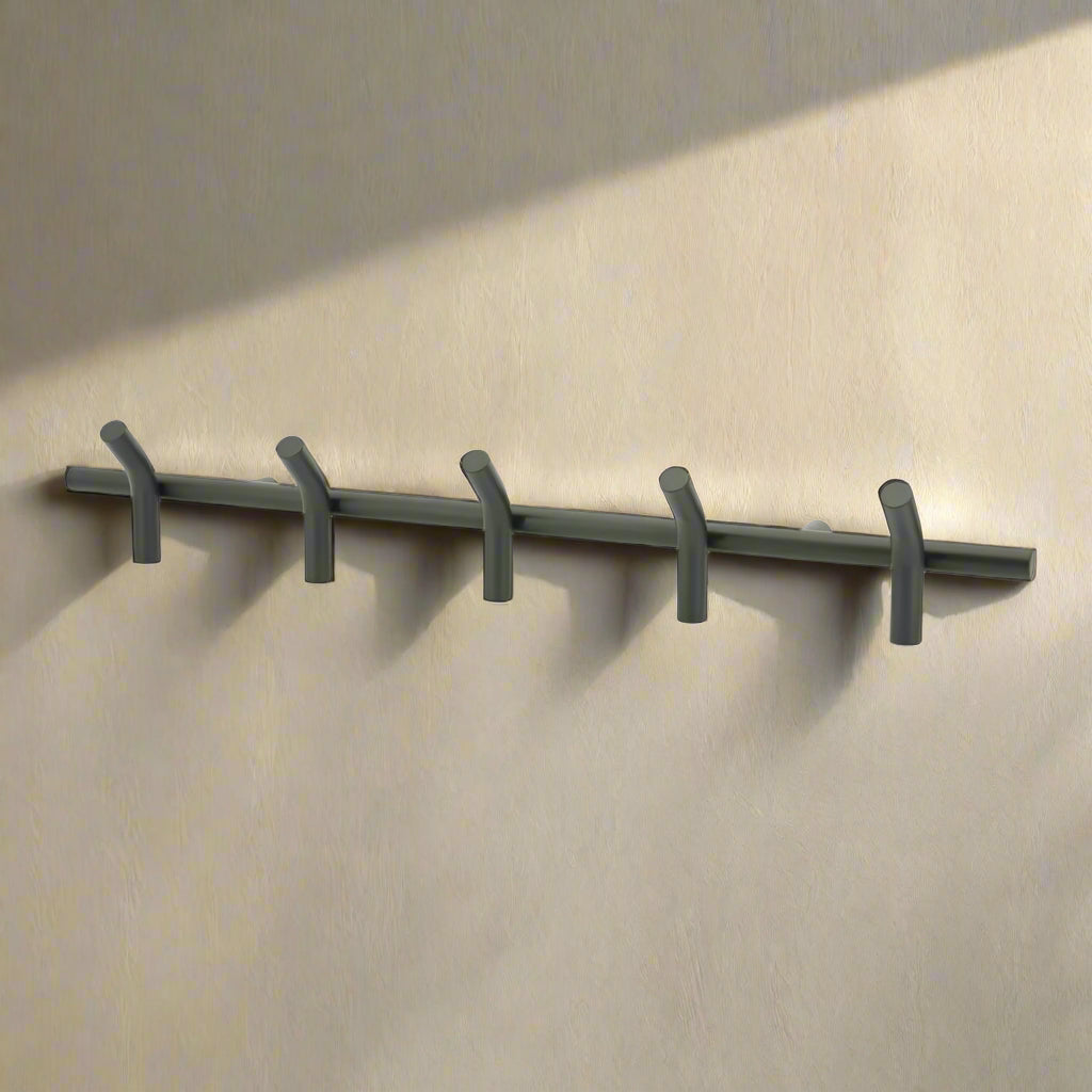 Wand decoratie Yuno | Zwart Metaal