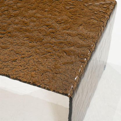 Salontafel Ripple | Bruin Glas