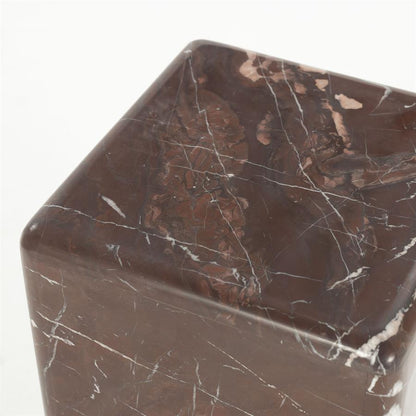 Bijzettafel Waylon | Rood Marmer