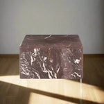 Salontafel Dice | Rood Marmer