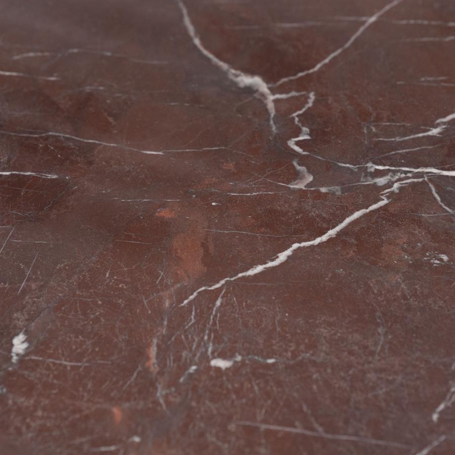 Salontafel Dice | Rood Marmer