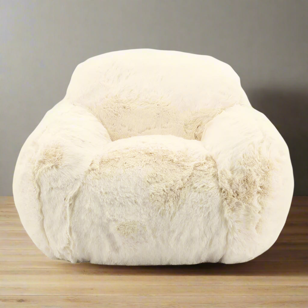 Fauteuil Little Hug | Beige Polyester