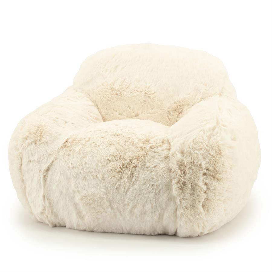 Fauteuil Little Hug | Beige Polyester