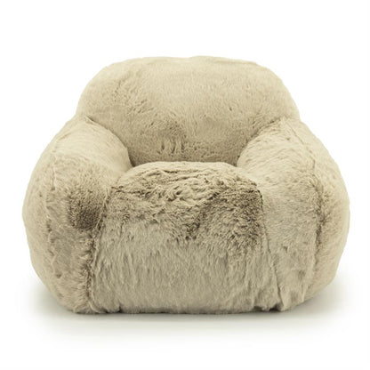 Fauteuil Little Hug | Taupe Polyester