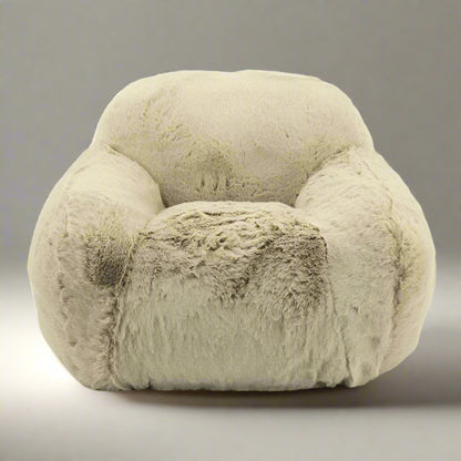 Fauteuil Little Hug | Taupe Polyester