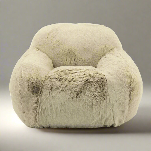 Kinder Fauteuil Little Hug | Taupe Polyester