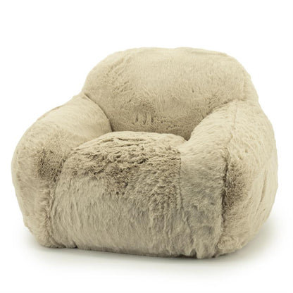 Fauteuil Little Hug | Taupe Polyester