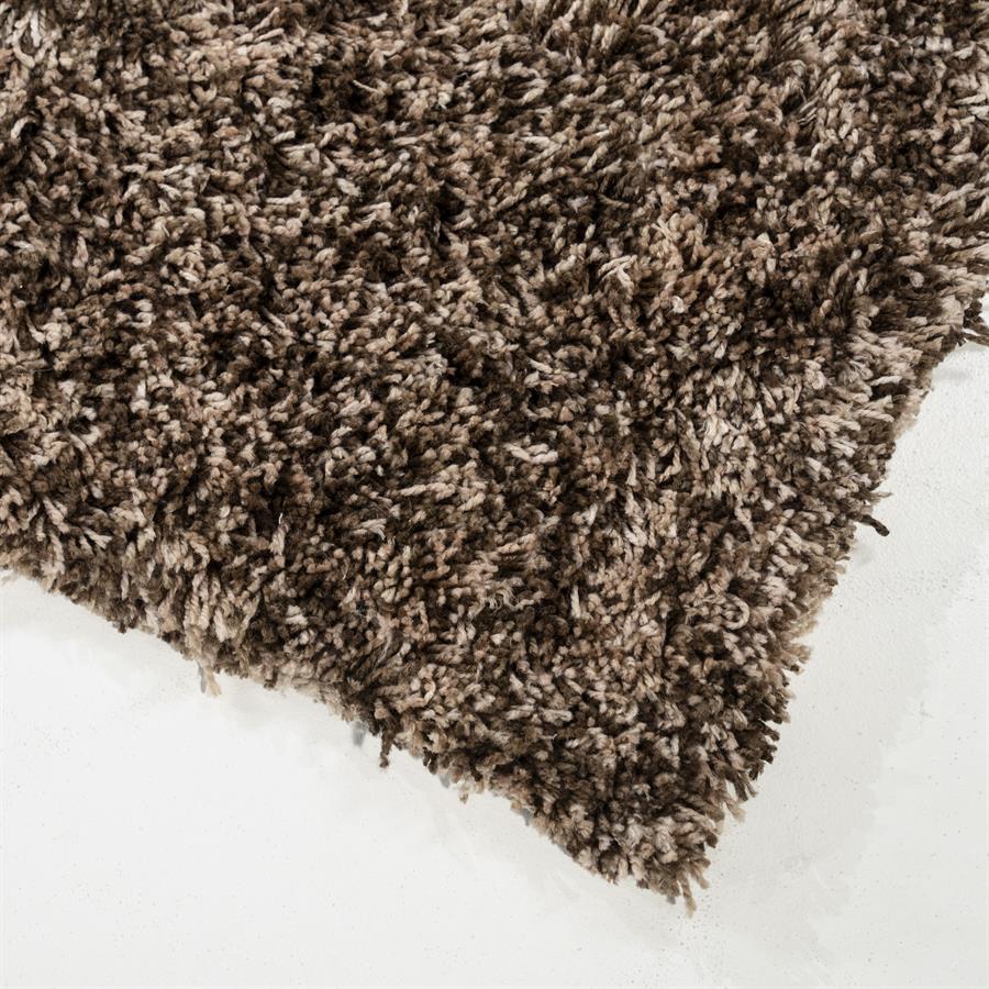 Vloerkleed Mixi | Bruin Polyester — Detail