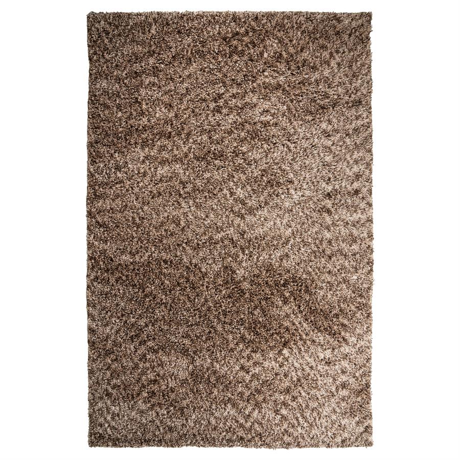 Vloerkleed Mixi | Bruin Polyester — Vooraanzicht - witfoto