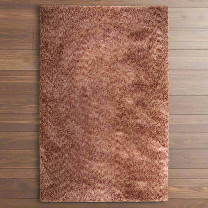 Vloerkleed Mixi | Rood Polyester