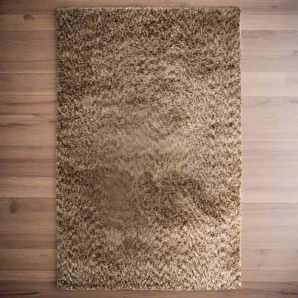 Vloerkleed Mixi | Bruin Polyester