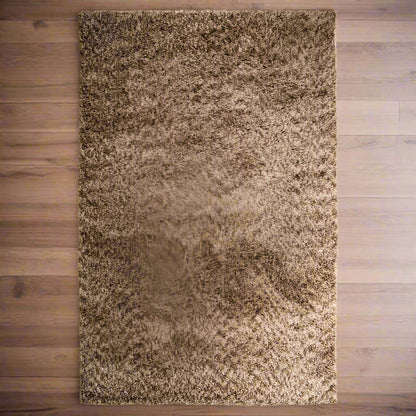 Vloerkleed Mixi | Bruin Polyester